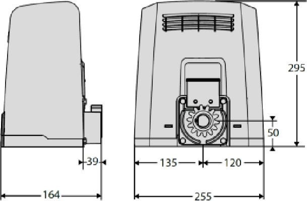 Zestaw BFT DEIMOS ULTRA BT B600 INT KIT do 600kg bram przesuwnych-1925693