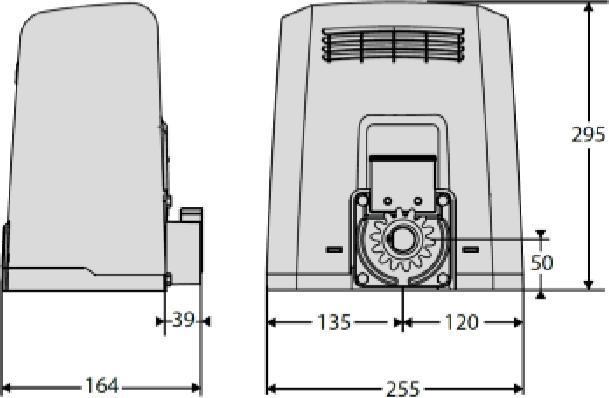 Zestaw BFT DEIMOS BT B600 KIT EE do 600kg bram przesuwnych-1861955