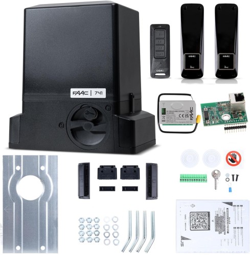Zestaw Delta 3 SMART - FAAC 741 (Wi-Fi+LAN+BLE) do 900kg bram przesuwnych-1928313