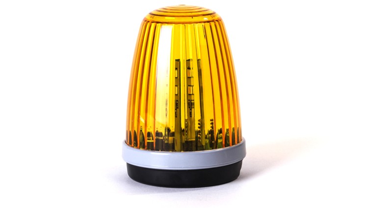 Lampa LED Proxima KOGUT z wbudowaną anteną 433.92 MHz (12-24V AC/DC lub 230V AC) żółta-1604899