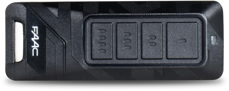 Pilot FAAC XT4 FDS 433-868 SLH LR Czarny (787018)-1617370