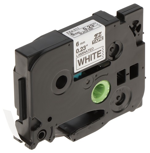 TAŚMA DO DRUKARKI ETYKIET TZE-211/6MM-1612388