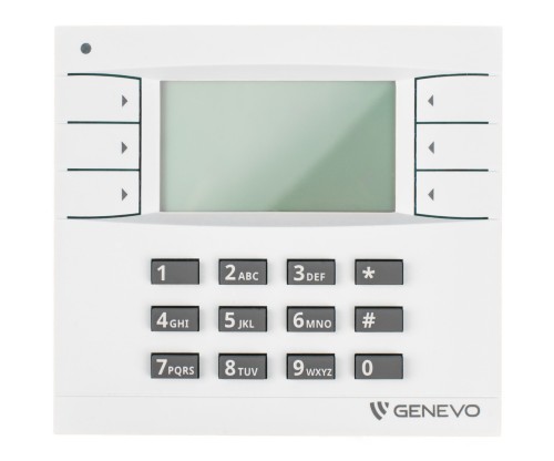 KLAWIATURA DO CENTRALI ALARMOWEJ PRIMA-LCD-WH-WH GENEVO-1938291