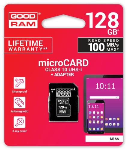 Karta pamięci microSD GOODRAM UHS-I 128GB-1895161