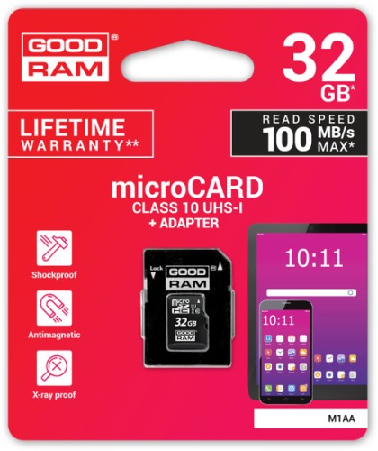 Karta pamięci microSD GOODRAM UHS-I 32GB-1895179