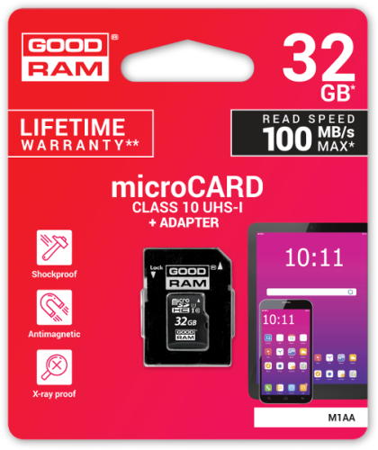 Karta pamięci microSD GOODRAM UHS-I 32GB-1829513