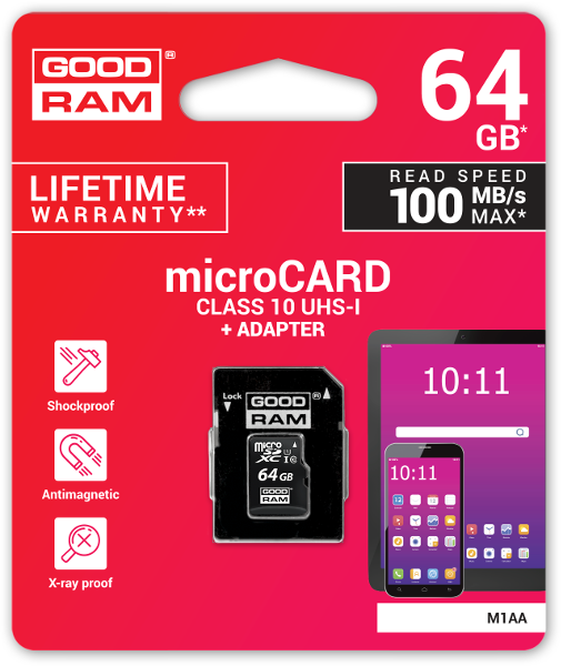 Karta pamięci microSD GOODRAM UHS-I 64GB-1621123