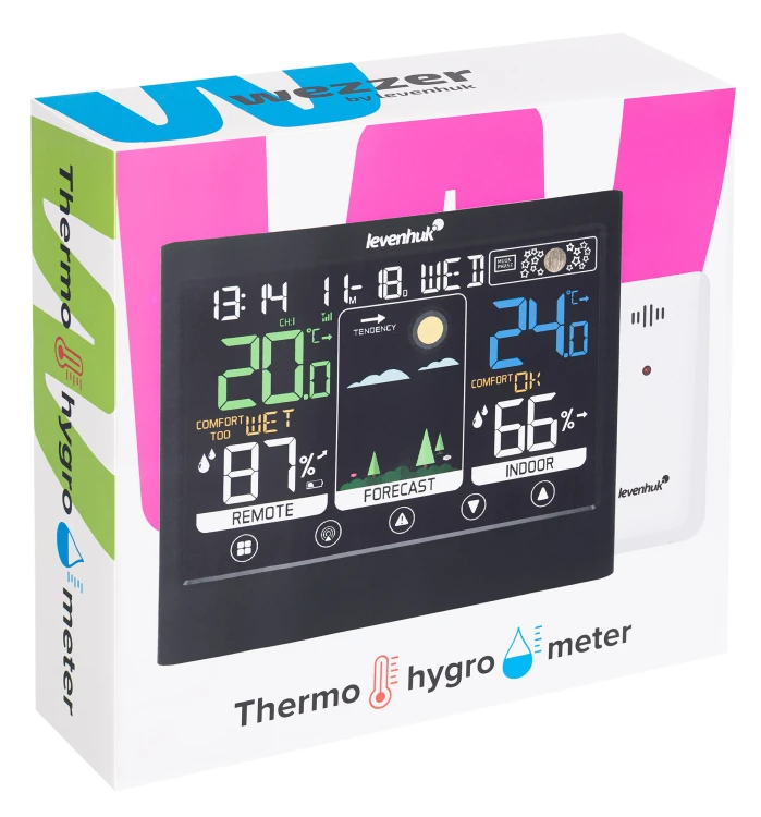 Termohigrometr Levenhuk Wezzer Teo TH50-1545071