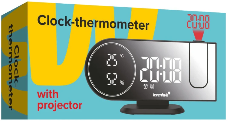 Termometr z zegarem Levenhuk Wezzer Tick H50-1542079