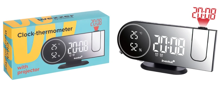 Termometr z zegarem Levenhuk Wezzer Tick H50-1545086