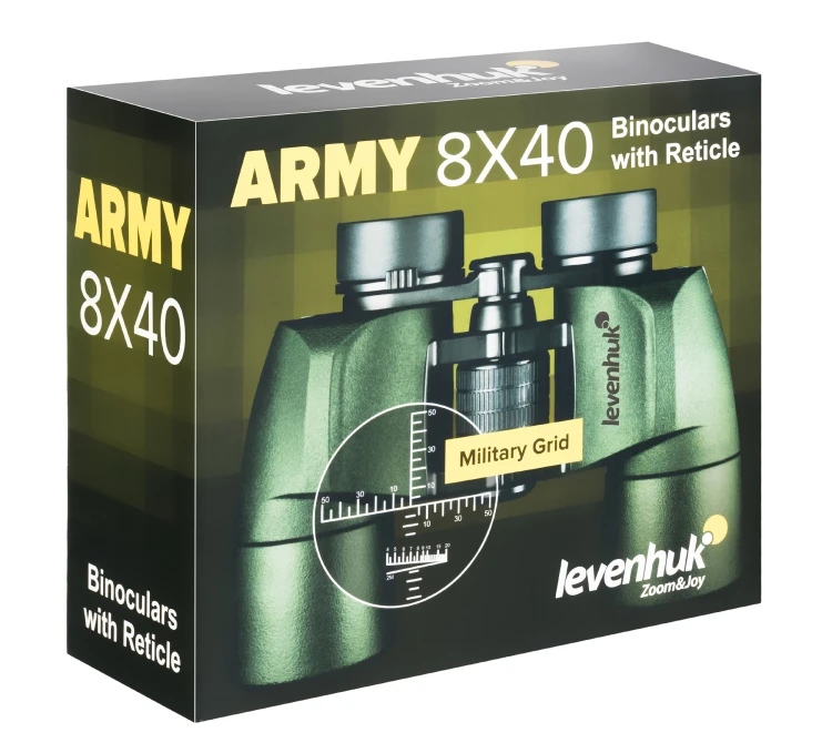 Lornetka Levenhuk Army 8x40 z celownikiem-1569314