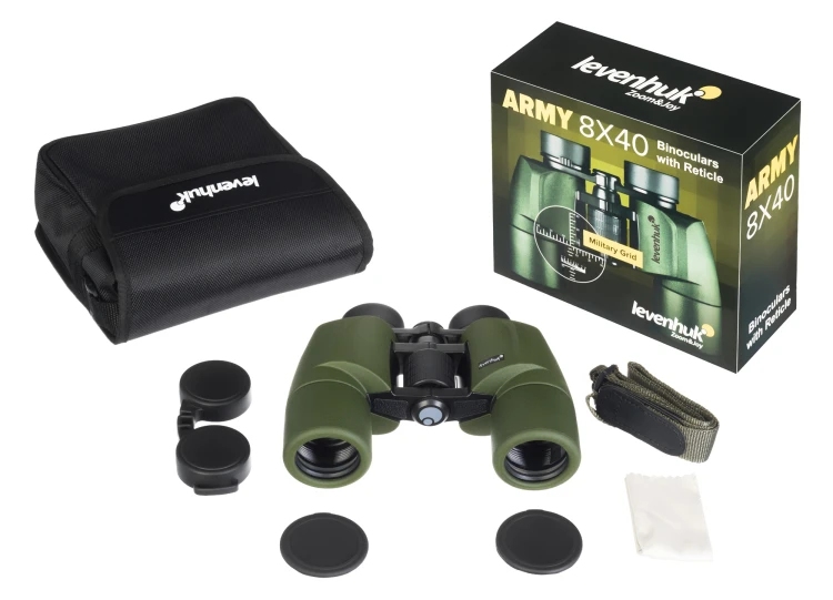 Lornetka Levenhuk Army 8x40 z celownikiem-1569305