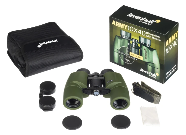 Lornetka Levenhuk Army 10x40 z celownikiem-1569322