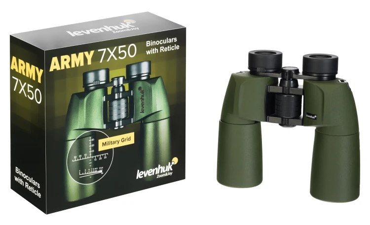 Lornetka Levenhuk Army 7x50 z celownikiem-1569337