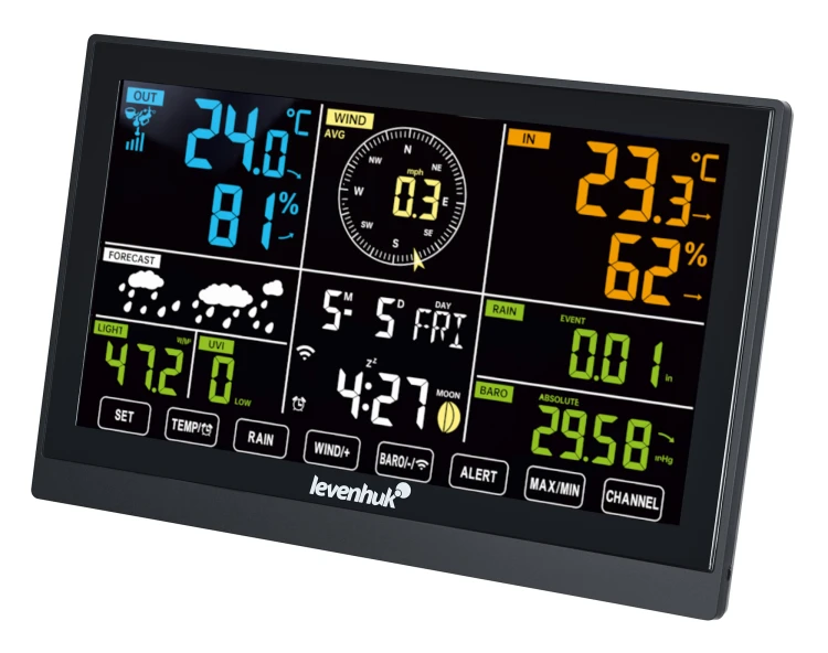 Stacja meteorologiczna Levenhuk Wezzer PLUS LP140-1649474