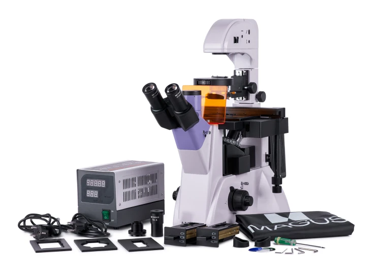 Odwrócony mikroskop fluorescencyjny cyfrowy MAGUS Lum VD500 LCD-1673692