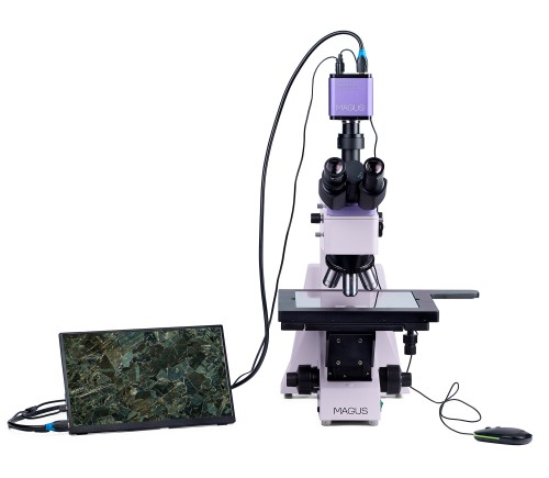 Mikroskop metalurgiczny cyfrowy MAGUS Metal D650 BD LCD-1684377