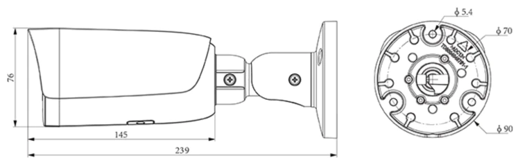 KAMERA IP TC-C38US SPEC:LK/I5W/E/Y/M/S/2.8MM/V4.0 Color Maker - 8Mpx 2.8mm TIANDY-1956848