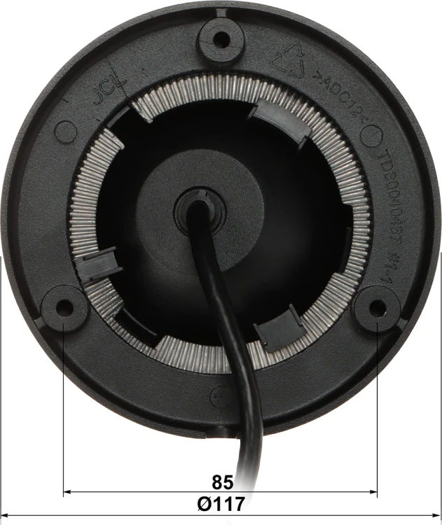 KAMERA IP TC-C38XQ SPEC:I3W/E/Y/M/B/2.8MM/V4.2 Color Maker - 8Mpx 4K UHD 2.8mm TIANDY-1956872