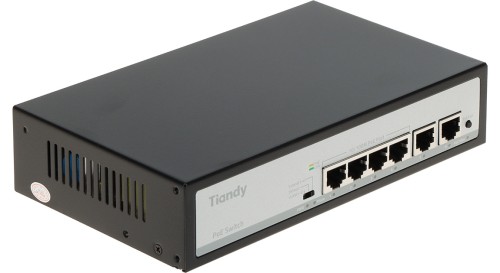 SWITCH POE TC-P3S06 SPEC:F/0420/AT/55 4-PORTOWY TIANDY-1956786
