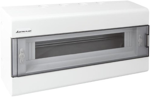 Rozdzielnica modułowa 1x18 natynkowa (N+PE) IP40 SRn-18 ELEKTRO-PLAST OPATÓWEK-1934950