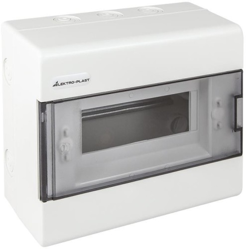 Rozdzielnica modułowa 1x8 natynkowa (N+PE) IP40 SRn-8 ELEKTRO-PLAST OPATÓWEK-1899727