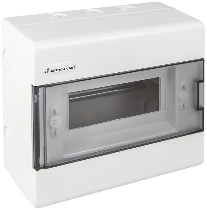 Rozdzielnica modułowa 1x8 natynkowa (N+PE) IP40 SRn-8 ELEKTRO-PLAST OPATÓWEK-1899727