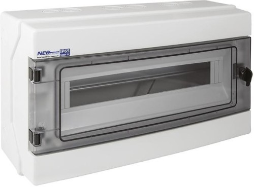Rozdzielnica hermetyczna modułowa (500V AC, 1000V DC) 1x18 natynkowa (N+PE) IP65 RH-18-1899729