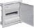 Rozdzielnica podtynkowa z drzwiami metalowymi, 1 rząd, 12 modułów, IP30, HAGER Volta VU12NE-1920205