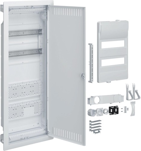 Rozdzielnica hybrydowa podtynkowa, 2 x12modułów, HAGER Volta VU602PLH-1855681