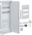Rozdzielnica hybrydowa podtynkowa, 2 x12modułów, HAGER Volta VU602PLH-1855681