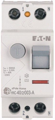 EATON WYŁĄCZNIK RÓŻNICOWOPRĄDOWY 40A 2P 2M 30MA A 6KA-1948193