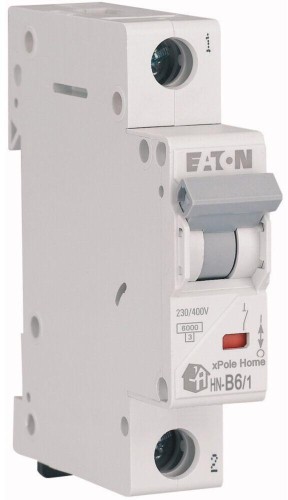 EATON WYŁĄCZNIK NADPRĄDOWY B 6A 1P 1M 6KA HN-B6/1-1948198
