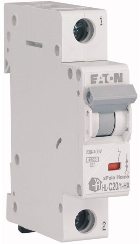 EATON WYŁĄCZNIK NADPRĄDOWY C 20A 1P 1M 6KA HN-C20/1-1948206