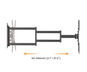 UCHWYT DO TELEWIZORA LUB MONITORA BRATECK-LPA84-445XL BRATECK-1764132