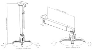 UCHWYT PROJEKTORA PD-670-1669521