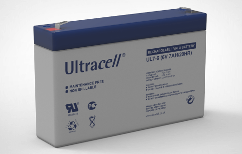 Akumulator AGM ULTRACELL UL 6V 7Ah-1873223