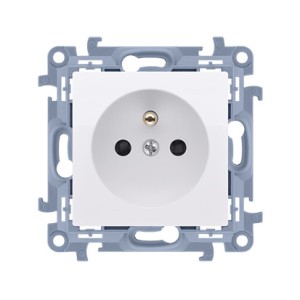 KONTAKT SIMON 10 MODUŁ BIAŁY GNIAZDO 1X Z/U Z PRZESŁONAMI SZYBKOZŁĄCZA 16A 250V-1953659
