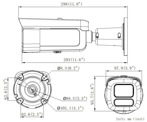 KAMERA WANDALOODPORNA IP DS-2CD2663G2-LIZS2U/SL 2.8-12MM PL Smart Hybrid Light AcuSense - 6Mpx - MOTOZOOM Hikvision-1951293