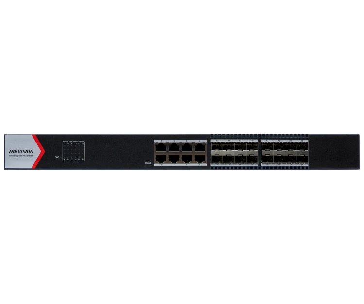 SWITCH   DS-3E1524-SI-16F8T 8-PORTOWY + 16X SFP Hikvision-1874078