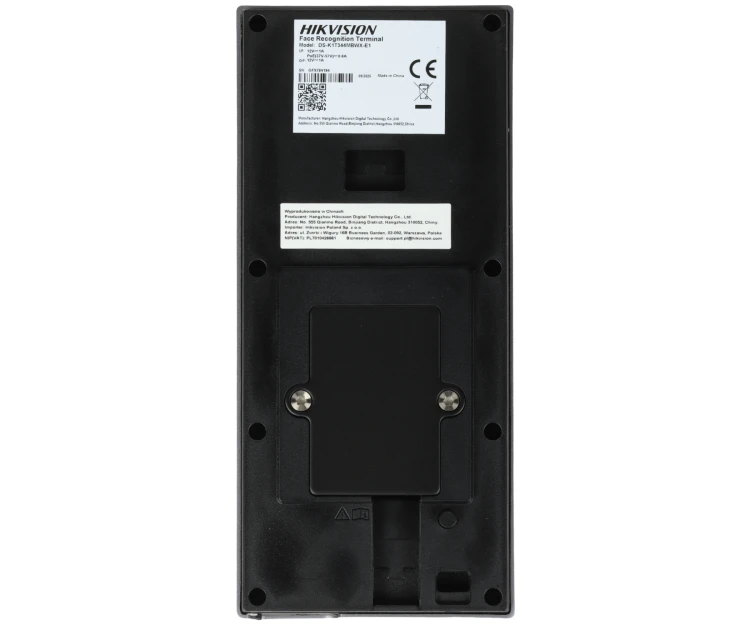 KONTROLER DOSTĘPU Z ROZPOZNAWANIEM TWARZY DS-K1T344MBWX-E1 Hikvision-1888534