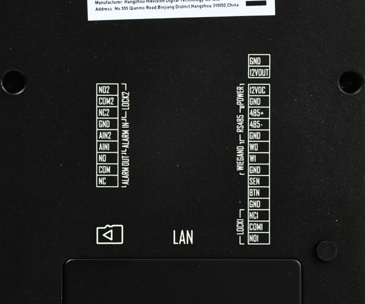 KONTROLER DOSTĘPU DS-K1T502DBFWX-E1 Hikvision-1971653