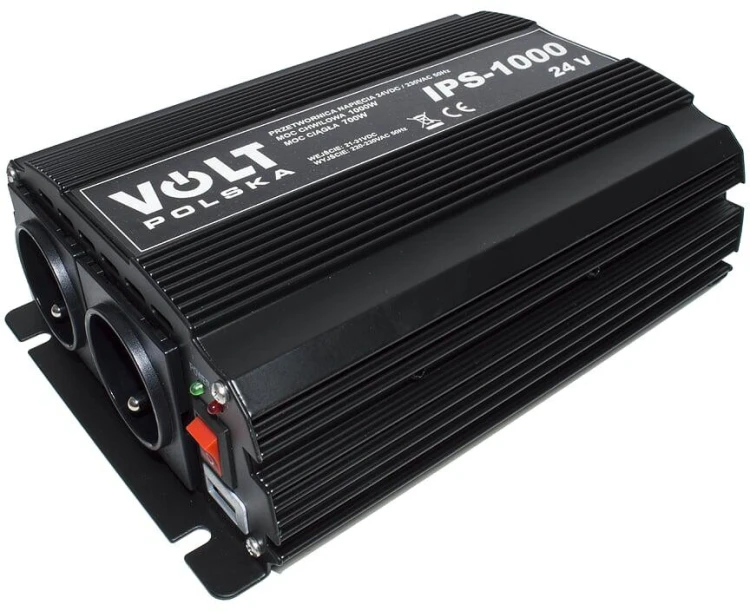 PRZETWORNICA VOLT POLSKA IPS-1000 24V / 230V 700/1000 W-1891407