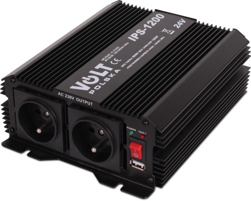 PRZETWORNICA VOLT POLSKA IPS-1200 24V 230V 800/1200W-1895040