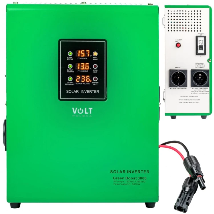 Przetwornica solarna VOLT POLSKA GREEN BOOST MPPT 3000 (120-350VDC)-1902258