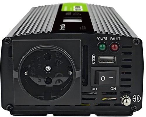 PRZETWORNICA NAPIĘCIA Green Cell PowerInverter LCD 12V / 230V 500W/1000W CZYSTA SINUSOIDA-1652330