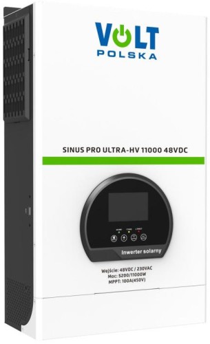 Przetwornica inwerter solarny Volt Polska SinusPro Ultra-HV 11000 48V/230V 5200/11000W 100A MPPT (45-1690285