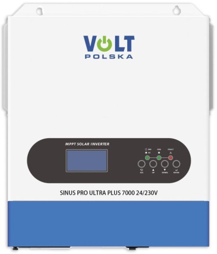 Przetwornica Inwerter solarny Volt Polska SinusPro ULTRA PLUS 7000 24/230V (3500/7000W) Wi-Fi + 100A-1921156