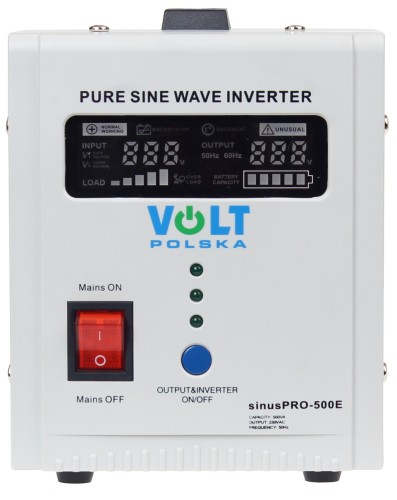 PRZETWORNICA VOLT POLSKA SINUSPRO-500E 12V 350/500W-1611216