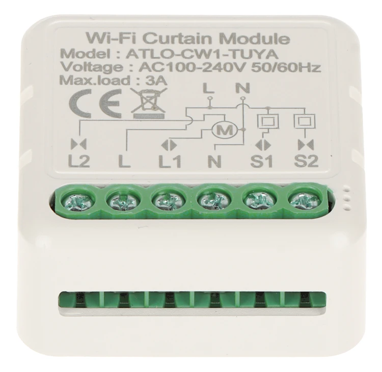 INTELIGENTNY STEROWNIK ROLET ATLO-CW1-TUYA Wi-Fi, Tuya Smart-1568781